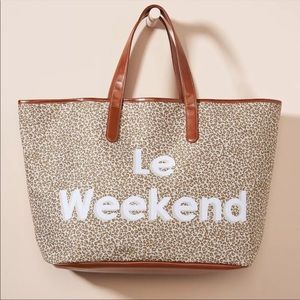 Le Weekend oversized Tote Anthropologie